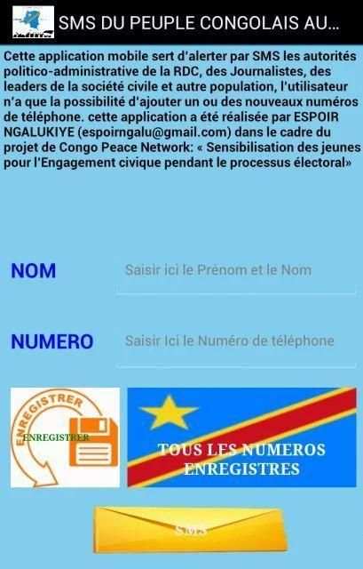 SMS Du Peuple screenshot 2