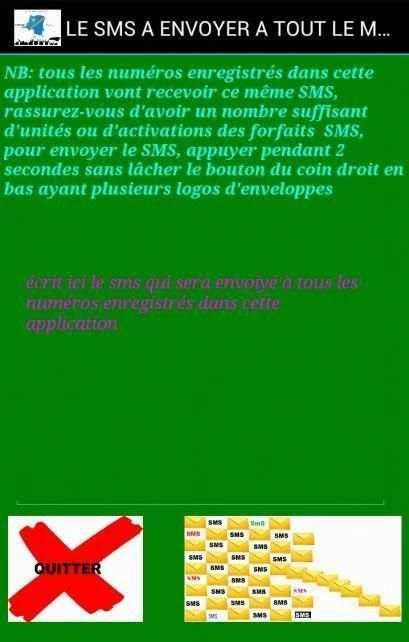 SMS Du Peuple screenshot 1