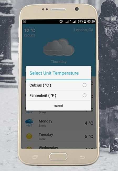Weather скриншот 2