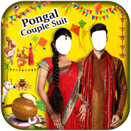 ikon Pongal Couple Photo Suit