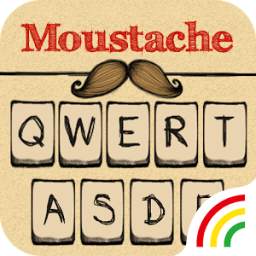 Moustache RainbowKey Theme