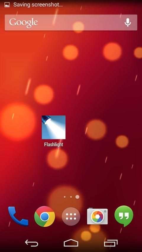 Galaxy Flashlight screenshot 1