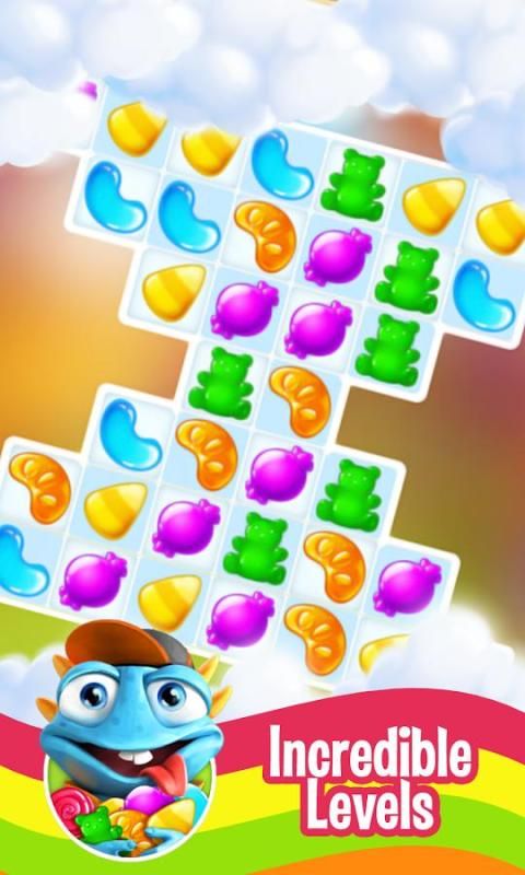 Candy Valley Match 3 2 تصوير الشاشة