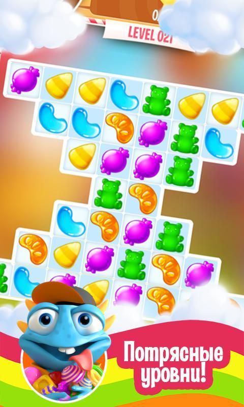 Конфетки 3 в ряд скриншот 2