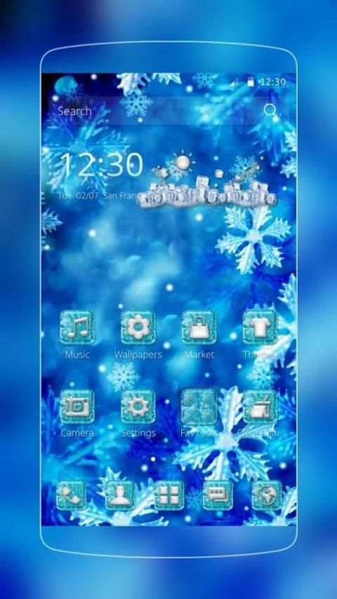 Tema untuk Merry Christmas screenshot 4