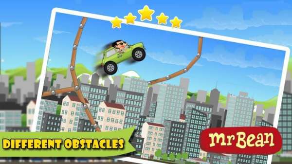 Bean Hill Climb Car Racing 2 تصوير الشاشة