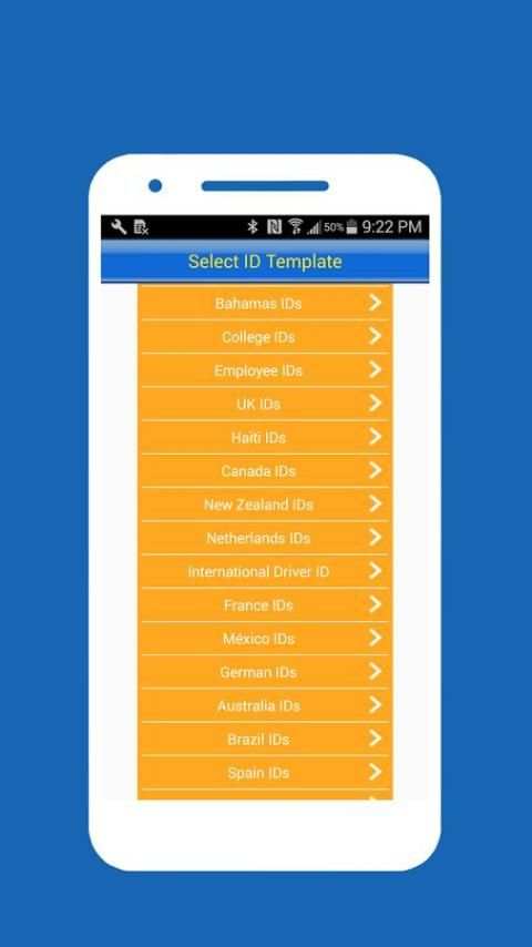 Fake ID Maker 6 تصوير الشاشة