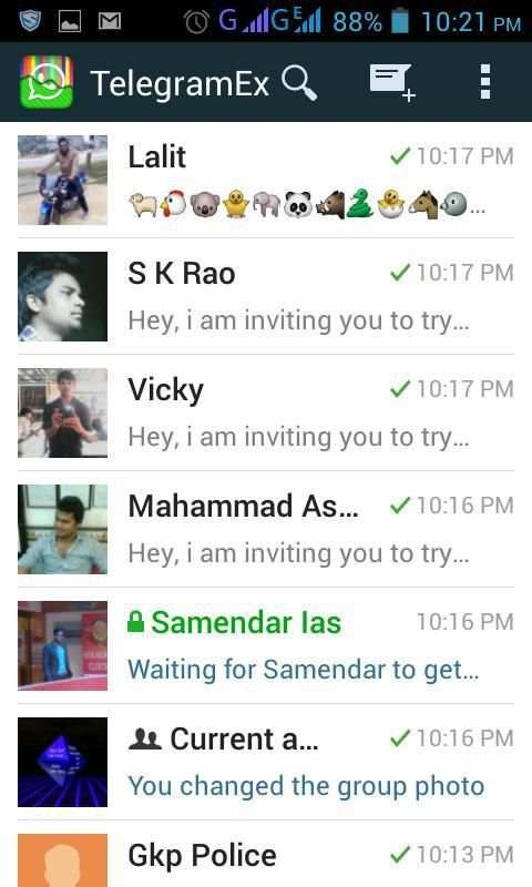 TelegramEx Messenger स्क्रीनशॉट 4