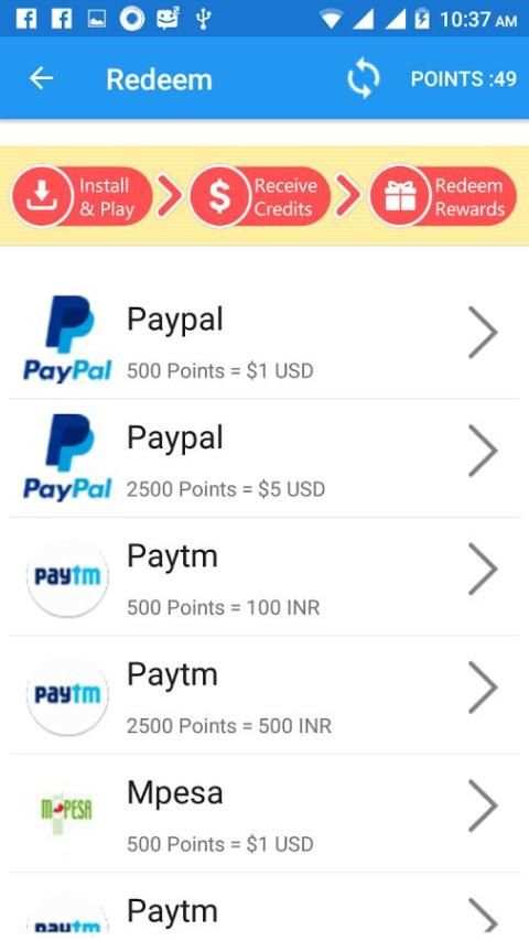 Mobile Cash Rewards - Pro screenshot 1