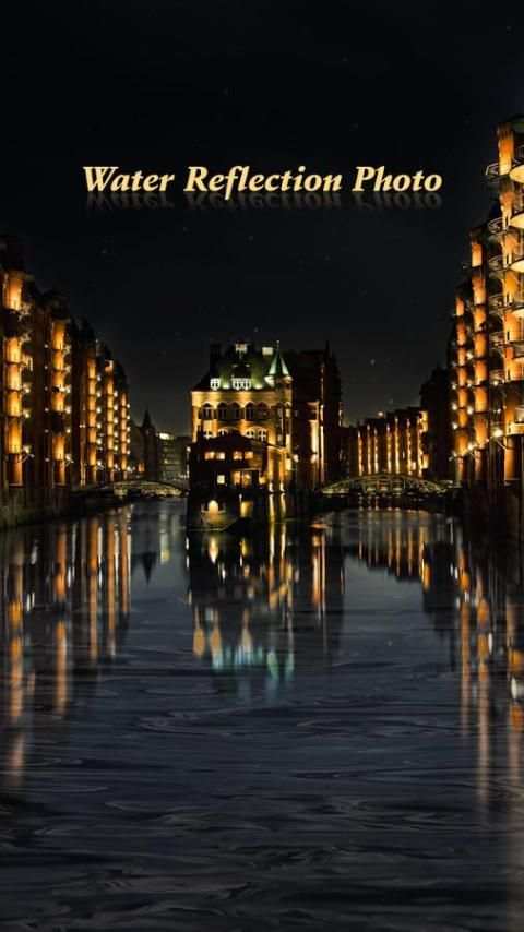 Water reflection photo editor screenshot 5
