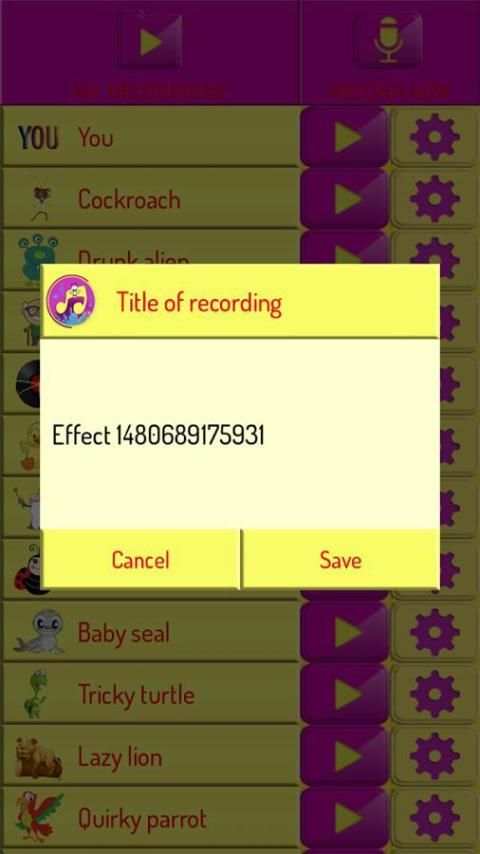 Funny Voice Changer Effects screenshot 1