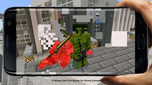 Superheroes Mod for MinecrafPE screenshot 1