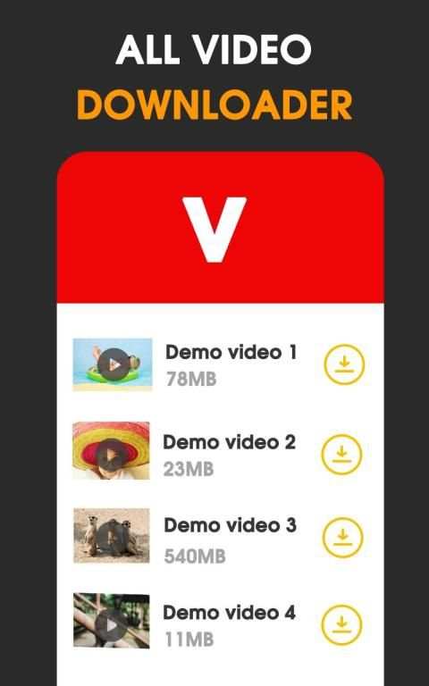 Video Downloader - Video Tube - Download Videos स्क्रीनशॉट 5