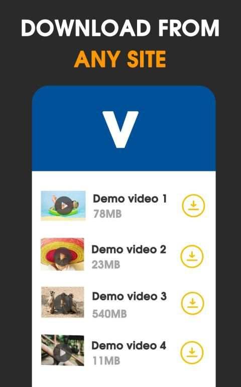 Video Downloader - Video Tube - Download Videos स्क्रीनशॉट 4