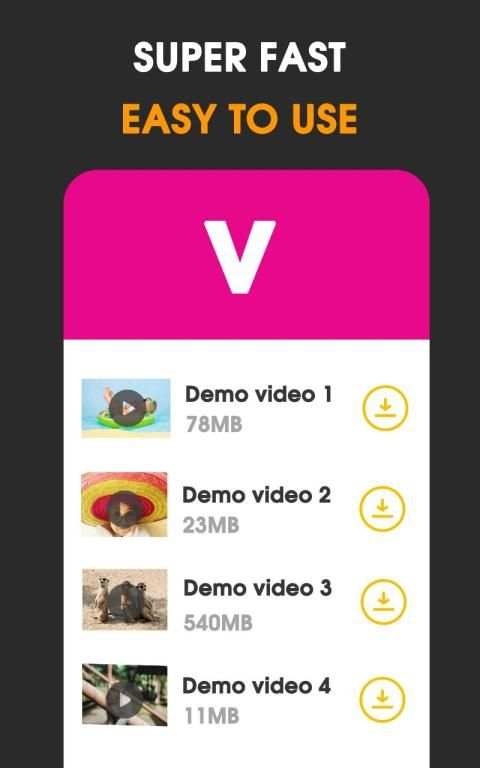 Video Downloader - Video Tube - Download Videos स्क्रीनशॉट 1