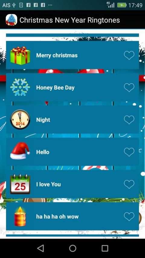 MeryChristmas NewYear Ringtone screenshot 4