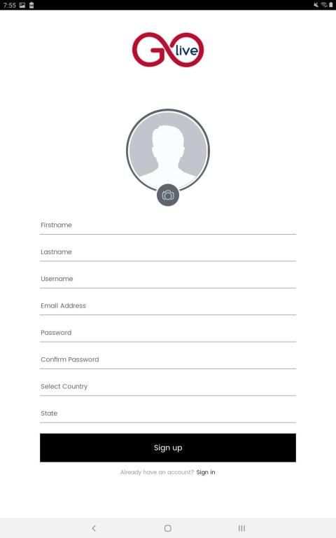 GO LIVE screenshot 3