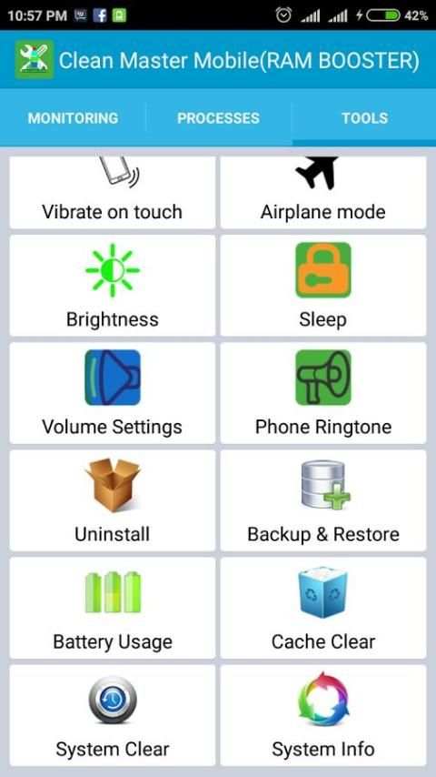 Clean Master Mobile 1 تصوير الشاشة