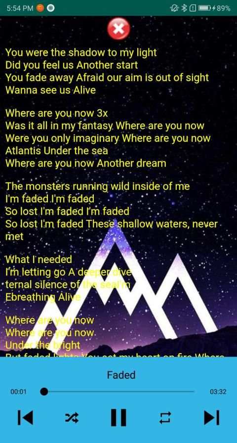 Alan Walker Song plus Lyrics स्क्रीनशॉट 4