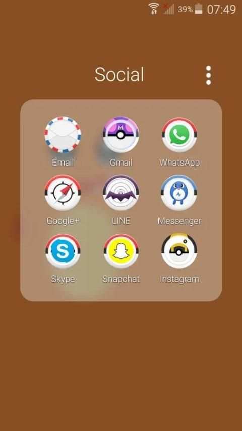 Tema untuk Pokemon Launcher screenshot 6