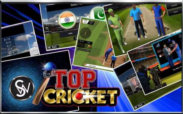 Top Cricket MultiPlayer 1 تصوير الشاشة