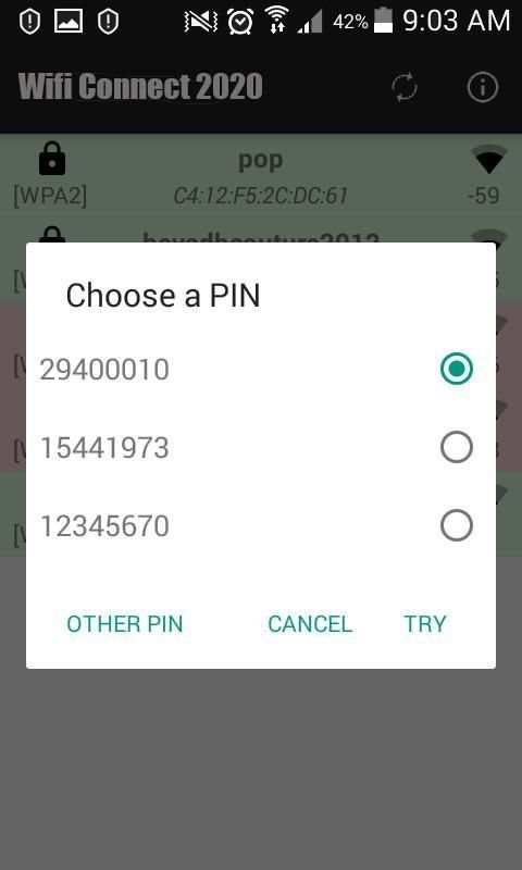 Wifi Connect 2020 screenshot 1