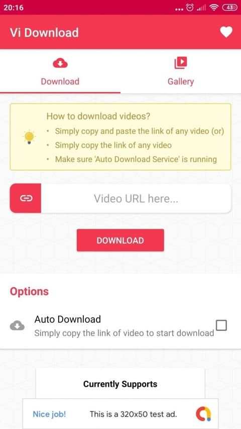 Vi Download - Instagram Facebook TikTok Download स्क्रीनशॉट 2