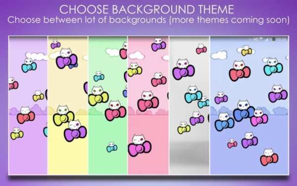 Kitty Cute Live Wallpaper скриншот 2