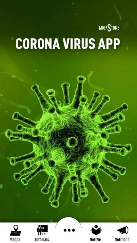 Corona Virus App Italia screenshot 2