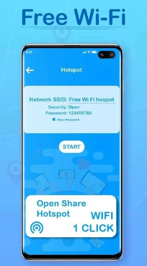 Free WIFI Connection Anywhere Network Map Connect screenshot 4