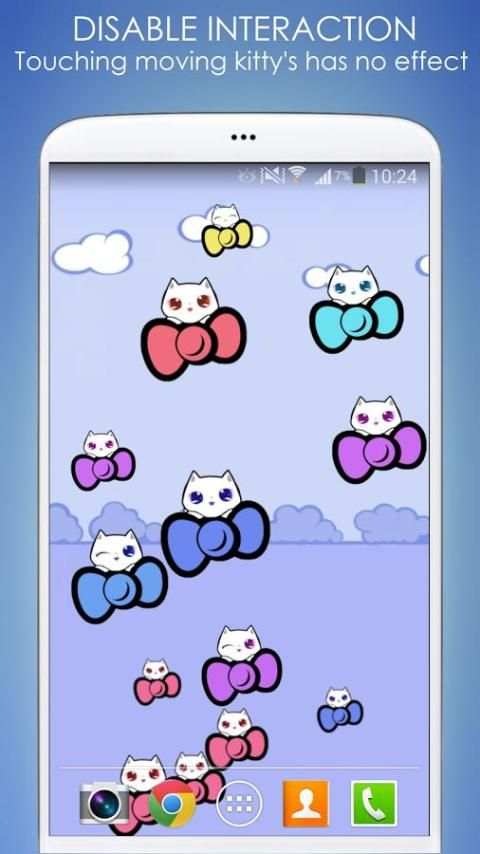 Kitty Cute Live Wallpaper скриншот 5