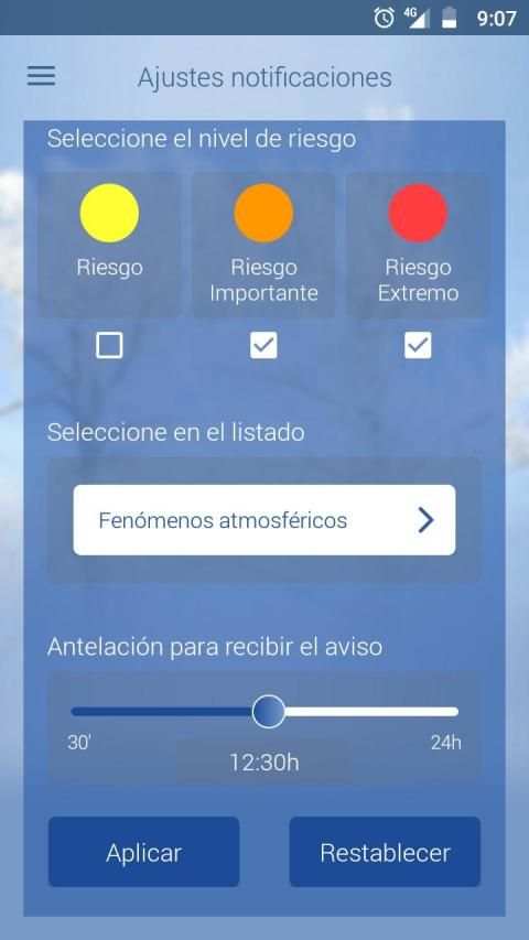 El tiempo de AEMET screenshot 7