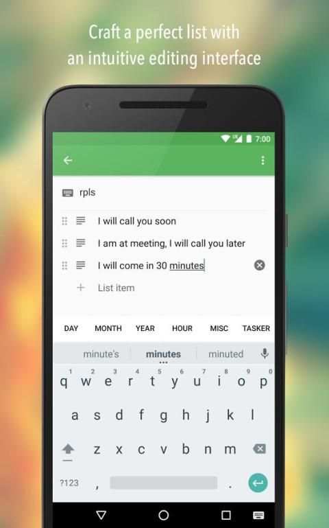 Texpand - Text Shortcuts स्क्रीनशॉट 5