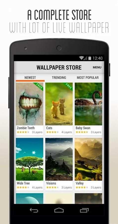 3D Parallax Wallpaper स्क्रीनशॉट 6