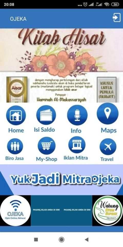 OJEKA - Ojek Online Akhwat screenshot 2