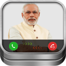 Fake Call Narendra Modi 2 иконка