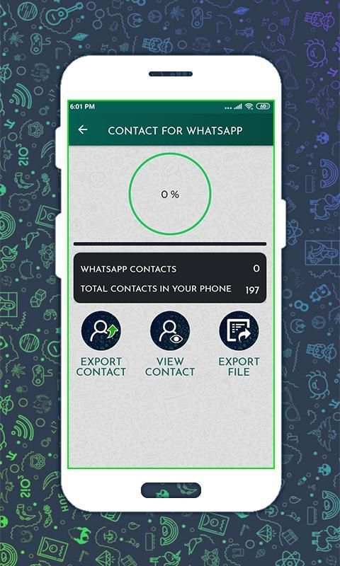 Export Contacts For WhatsApp Pro screenshot 3