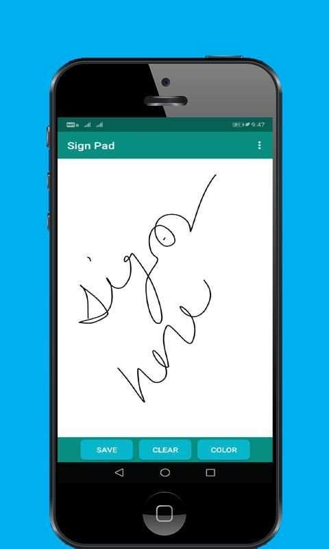 Sign Pad screenshot 3