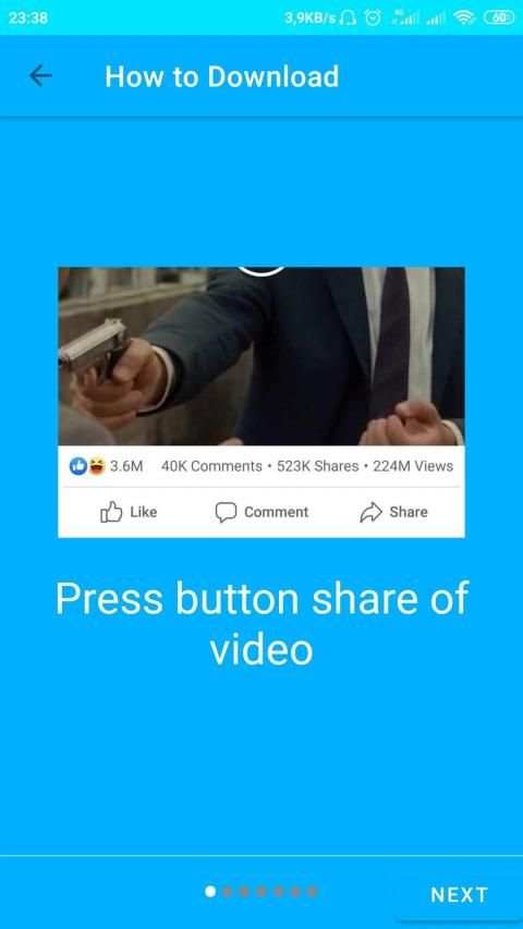 Download Video For Facebook - HD Video for FB screenshot 1