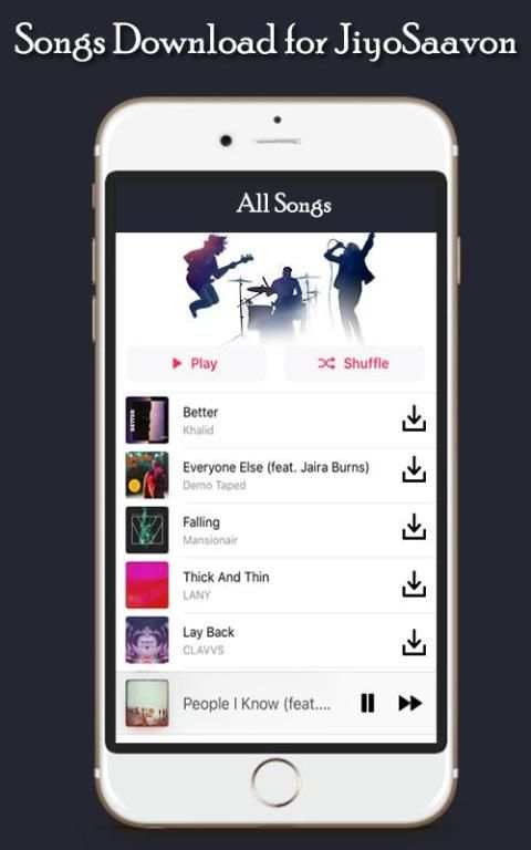 Songs Download for JioSaavn screenshot 3