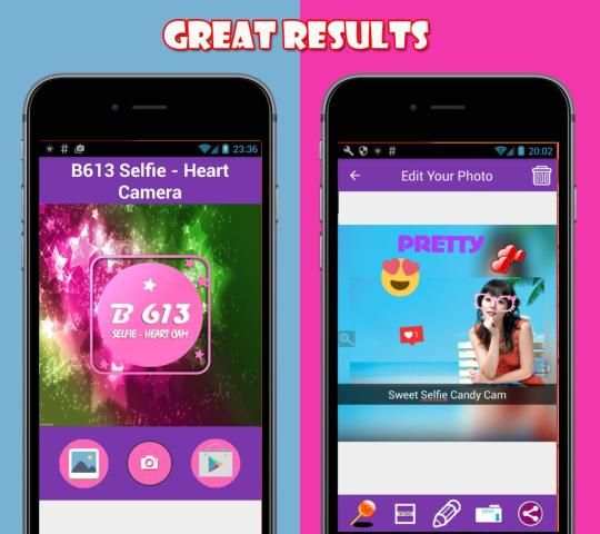 B613 Selfie - Heart Camera 2 تصوير الشاشة