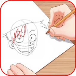 ikon How to draw öne Luffi Pîec