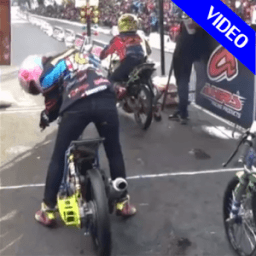 Balap Drag Motor Dan Mobil иконка