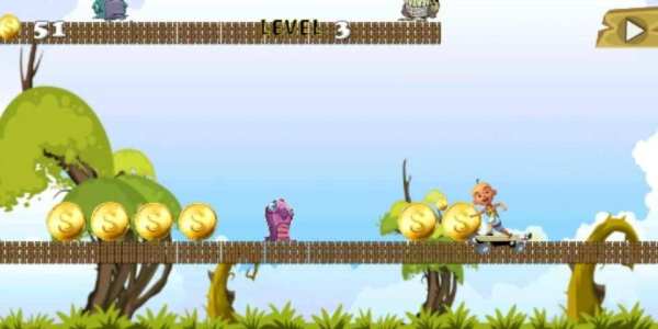 Upin Run Ipin Dash скриншот 1