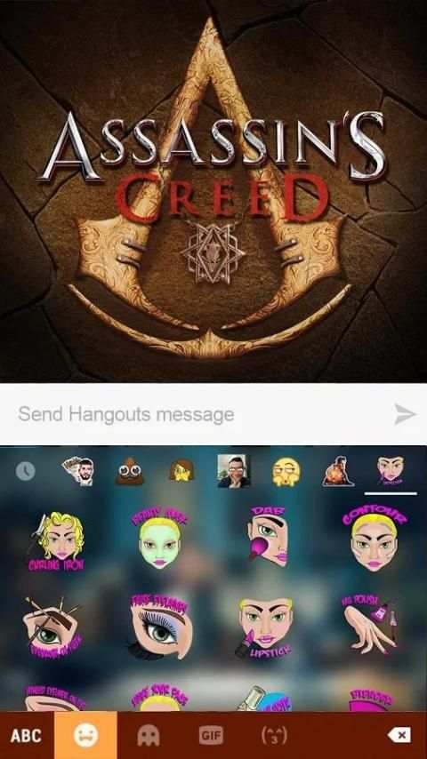 Assassin's Creed Kika Keyboard скриншот 4