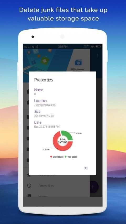 EX File Manager-File Browser स्क्रीनशॉट 1