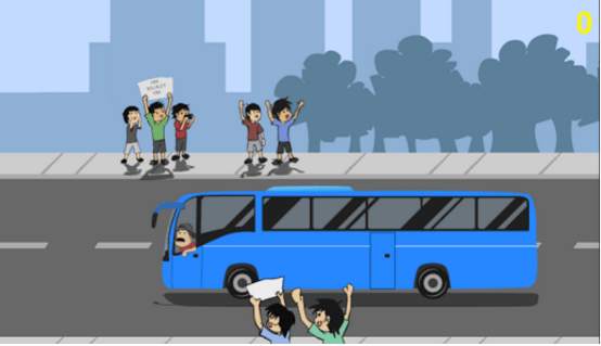 Game Om Telolet Om screenshot 1