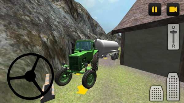 Classic Tractor 3D: Milk स्क्रीनशॉट 6