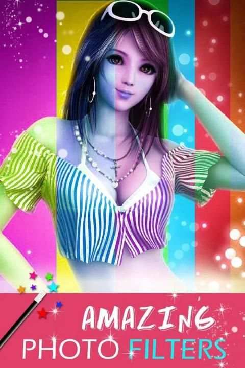 DSLR Camera Photo Editor 2017 screenshot 1