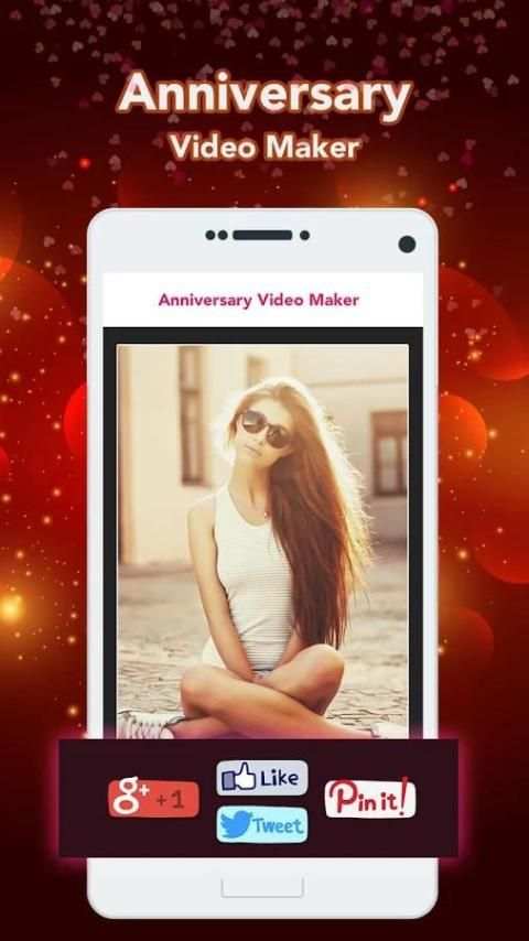 Anniversary Video Maker screenshot 1